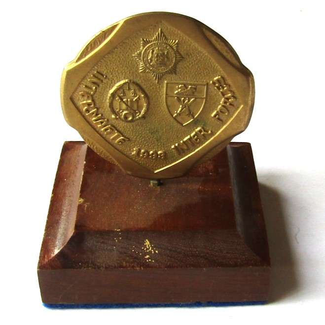 1993 SA Army, Police and Prison Service Inter Magte Medal Plaque