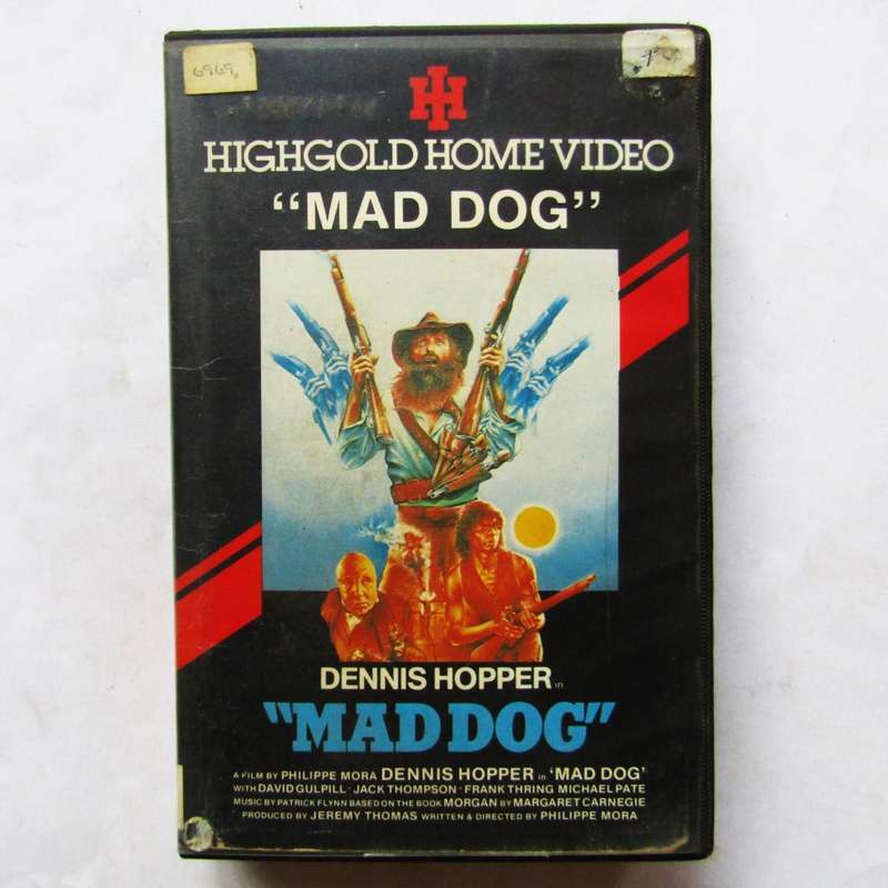 Mad Dog Morgan - Dennis Hopper - Movie VHS Tape (1977)