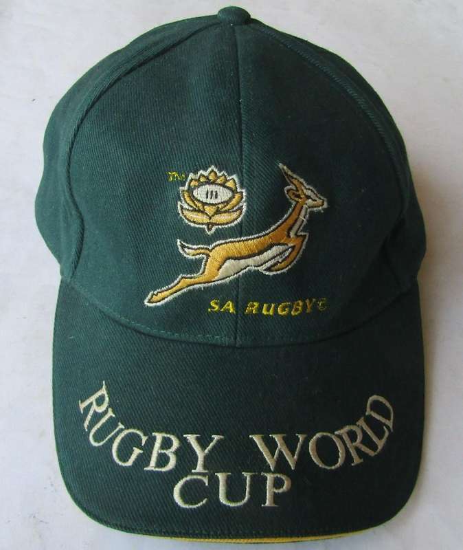 2003 World Cup Springbok Rugby Cap