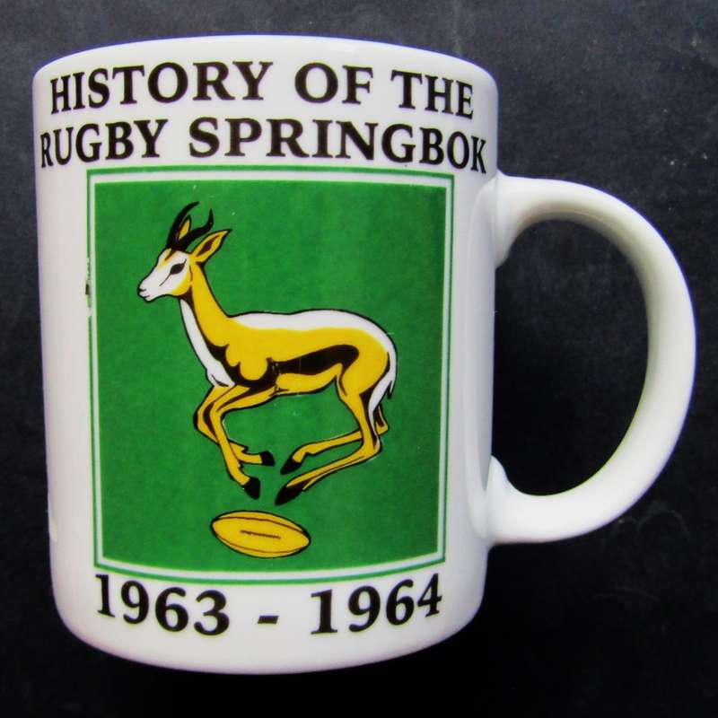 1963 - 1964 Springbok Rugby Collectors Series Mug