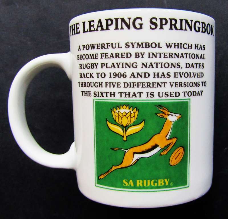 1963 - 1964 Springbok Rugby Collectors Series Mug