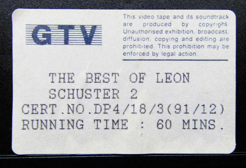 The Best of Leon Schuster 2 - VHS Video Tape (1991)