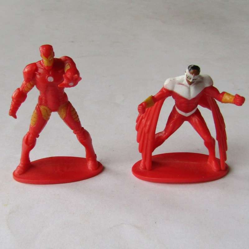 Iron Man and Falcon Marvel Mini Figures