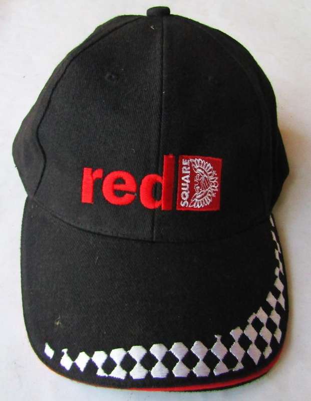 Old Red Square Cap