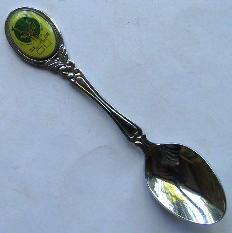 1986 SA National Parks 60 Year Souvenir Spoon