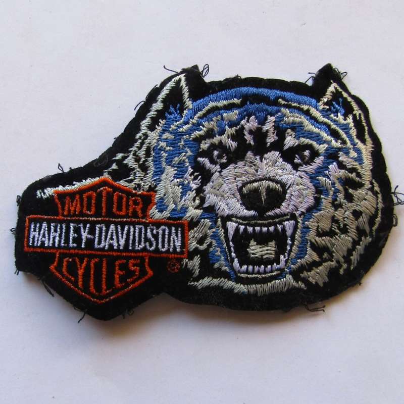 Old Harley Davidson Motorcycles Patch Badge