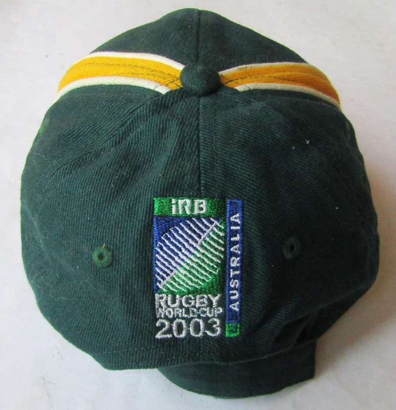 2003 World Cup Springbok Rugby Cap