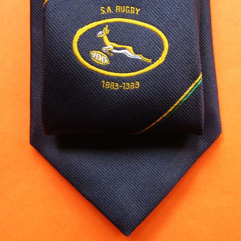 1989 Springbok Rugby 100 Year Neck Tie