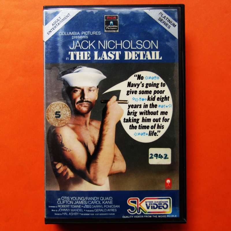 The Last Detail - Jack Nicholson - Movie VHS Tape (1987)