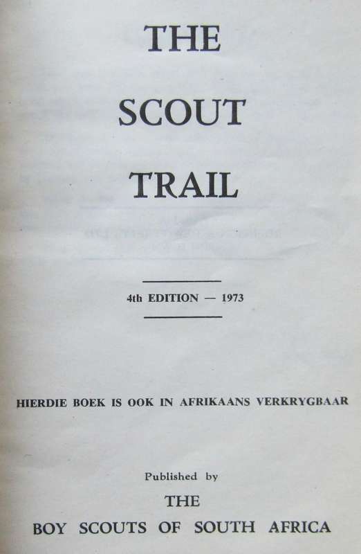 The Scout Trail - Boy Scouts Manual Booklet (1973)