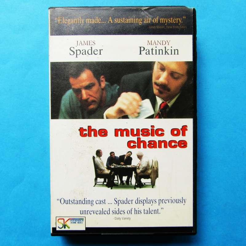 The Music of Chance - James Spader - Movie VHS Tape (1993)