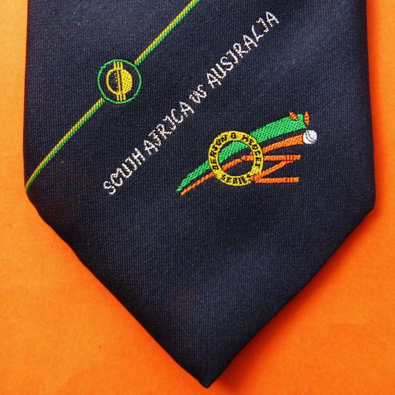 Old South Africa vs Australia Benson & Hedges Cricket Neck Tie