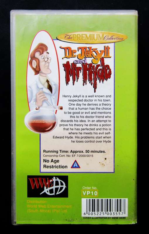 Dr Jekyll and Mr Hyde - VHS Video Tape (2000)