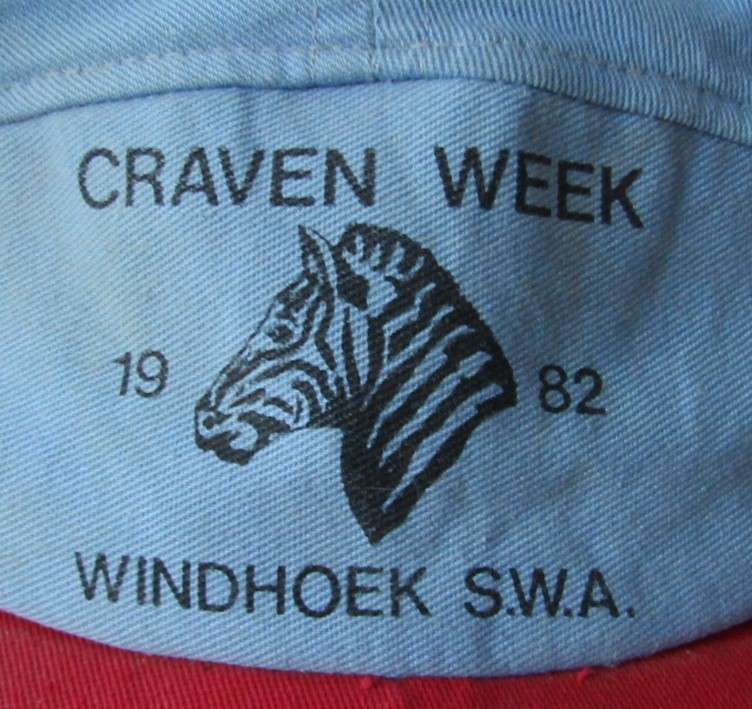 1982 SWA Craven Week Rugby Cap