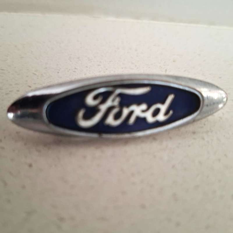 Small Old Ford Metal Car Badge