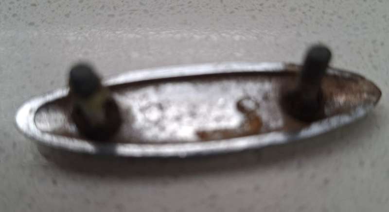 Small Old Ford Metal Car Badge