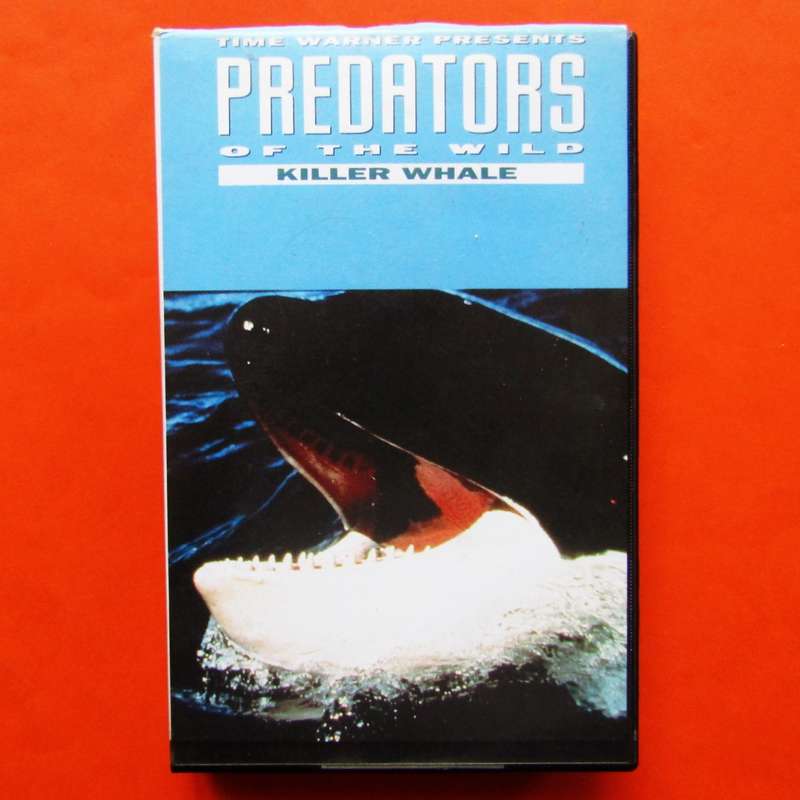 Killer Whale - Predators of the Wild - VHS Tape (1996)