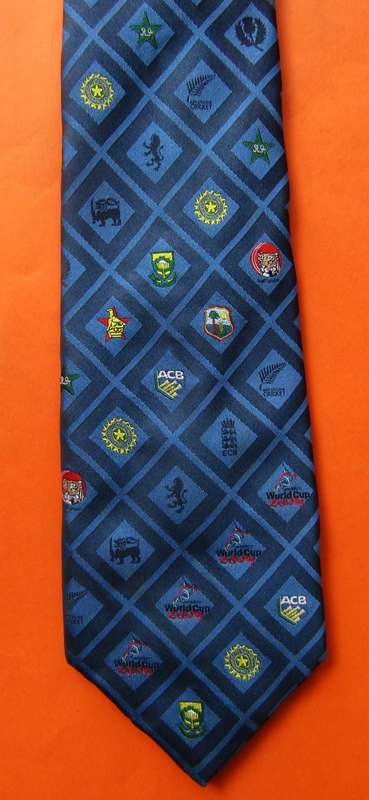 1999 Cricket World Cup Neck Tie