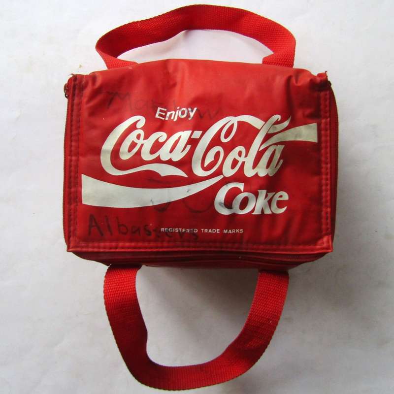 Small Old Coca Cola Cooler Bag