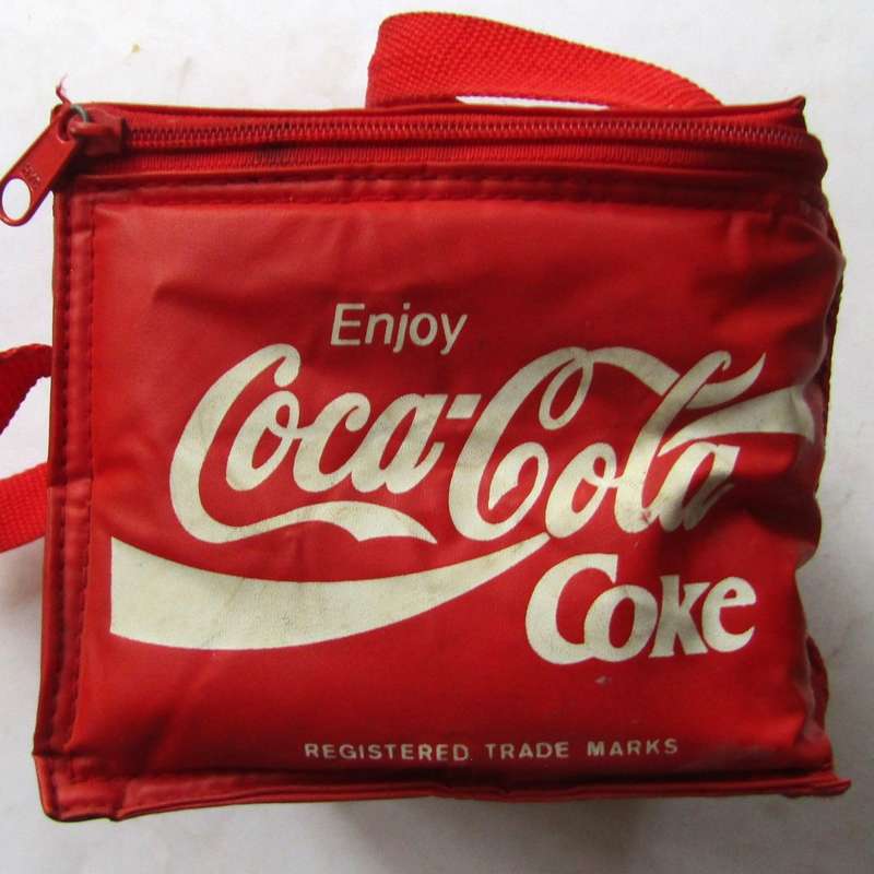 Small Old Coca Cola Cooler Bag