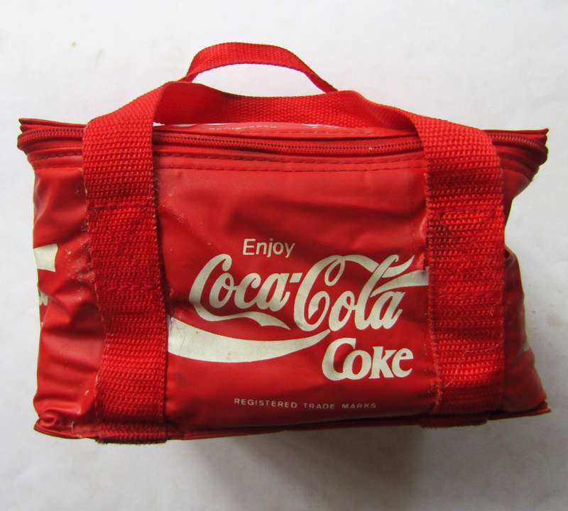 Small Old Coca Cola Cooler Bag