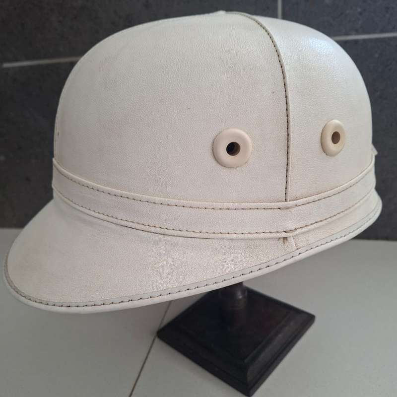 Old Rhodesia BSAP Motorcycle Helmet