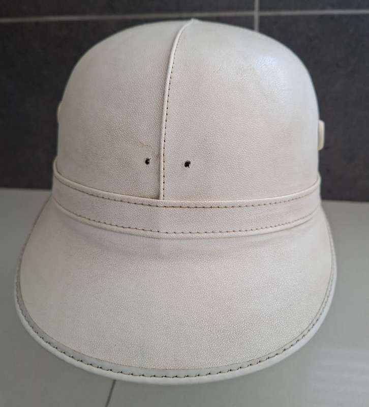 Old Rhodesia BSAP Motorcycle Helmet