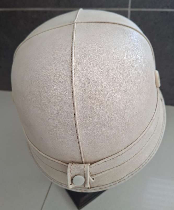 Old Rhodesia BSAP Motorcycle Helmet