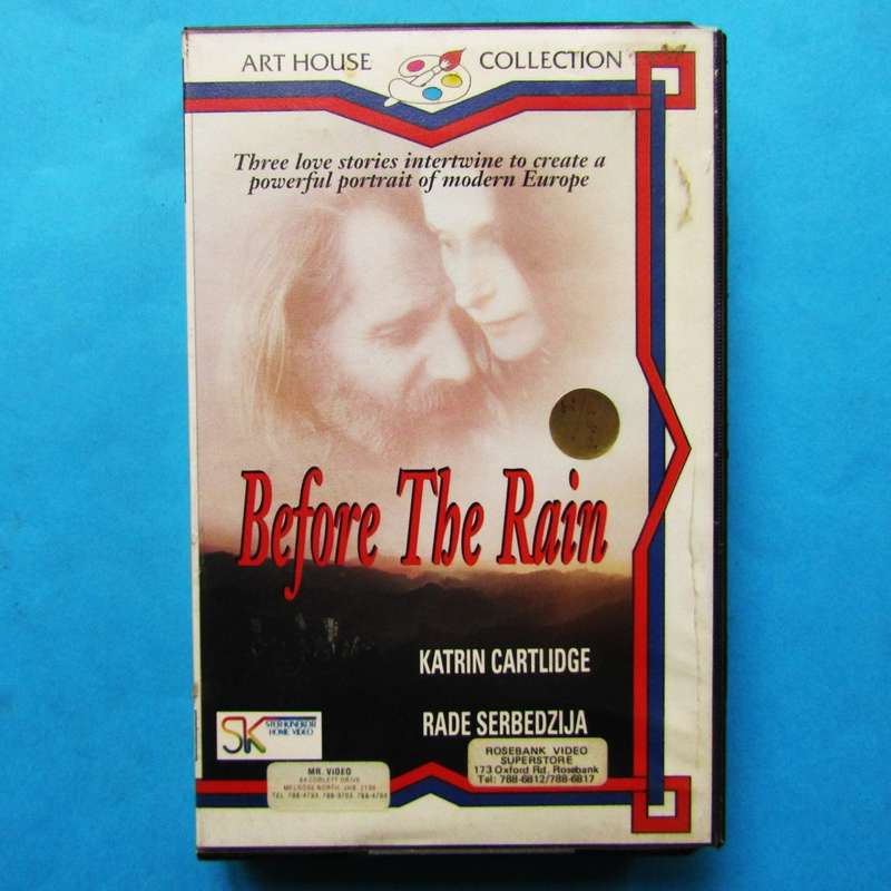 Before the Rain - Movie VHS Tape (1993)