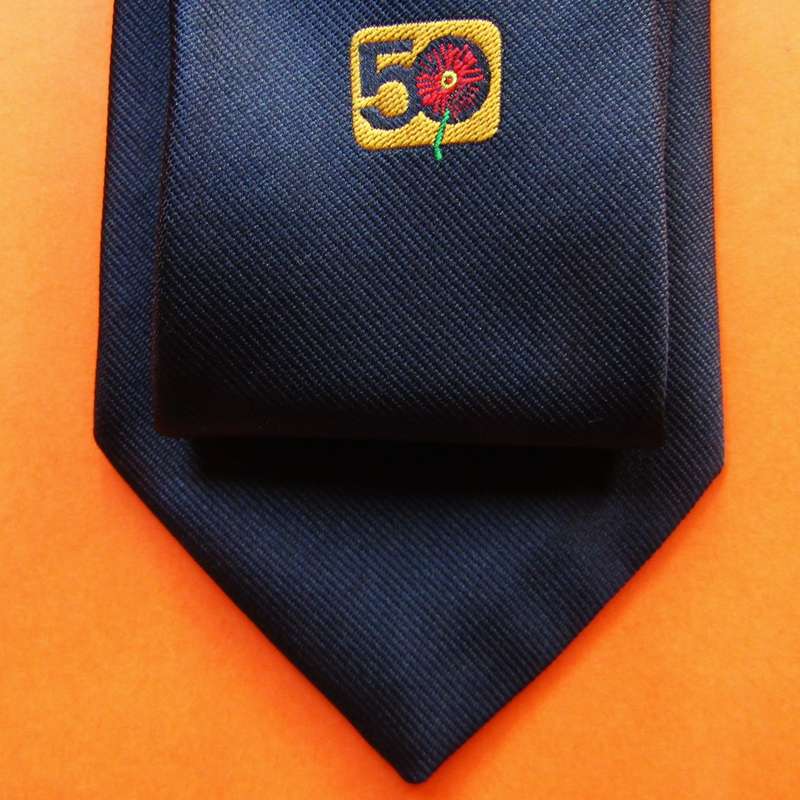 1988 Noord Transvaal Rugby 50 Year Neck Tie