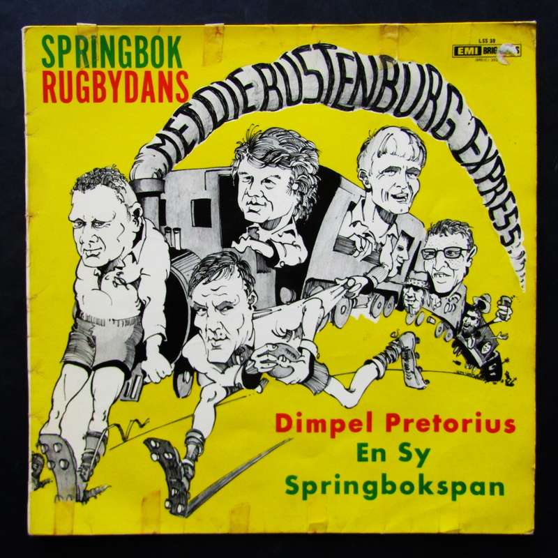 1975 Springbok Rugby Dans LP Plaat