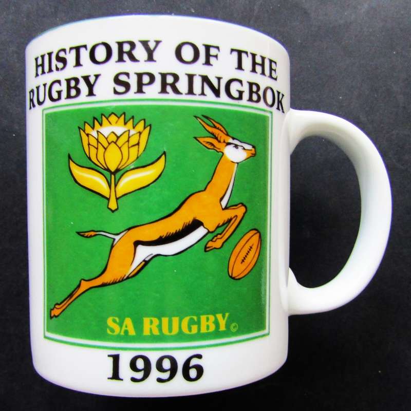 1996 Springbok Rugby Collectors Series Mug