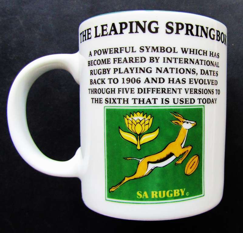 1996 Springbok Rugby Collectors Series Mug