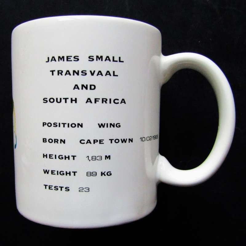 Old James Small Springbok Rugby Mug
