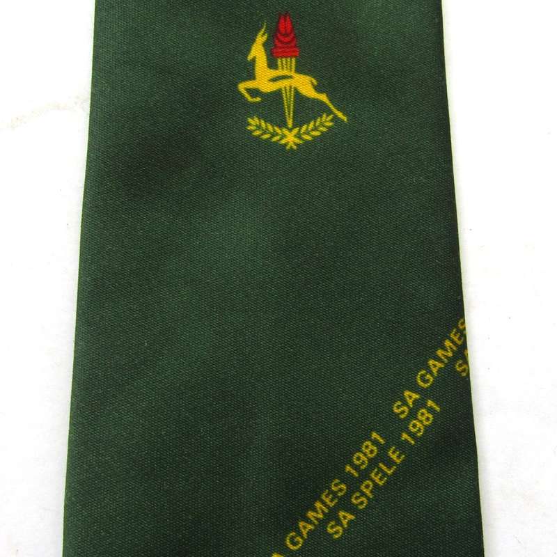 1981 SA Games Neck Tie