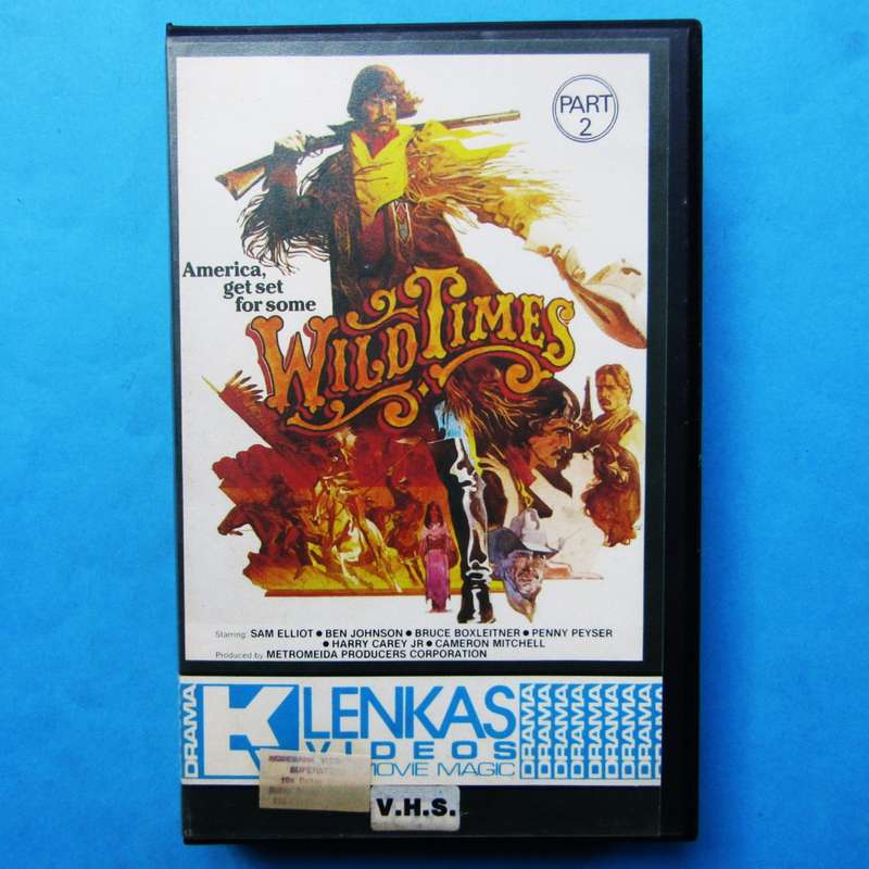 Wild Times - Western VHS Tape (1980)