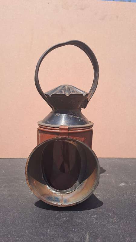 Vintage Railway original signal Lamp