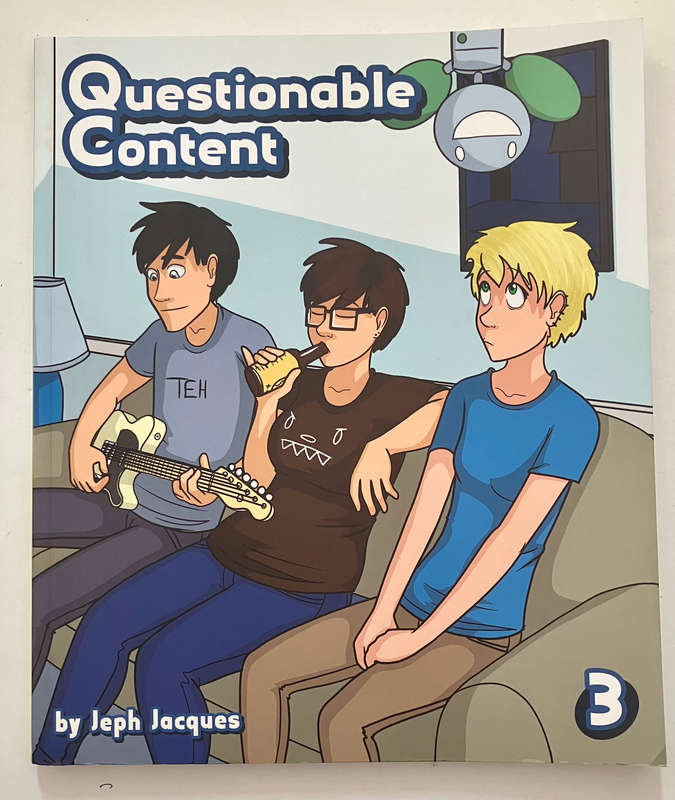 Questionable Content Vol 3 - Jeph Jacques. Softcover, 1st Ed. 2012