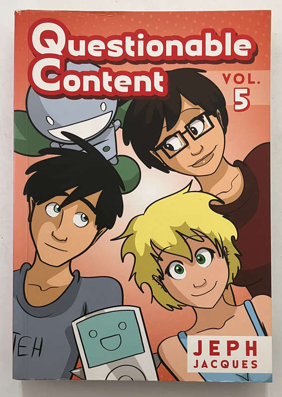 Questionable Content Vol 5 - Jeph Jacques. Softcover, 1st Ed. 2nd Pr. 2017