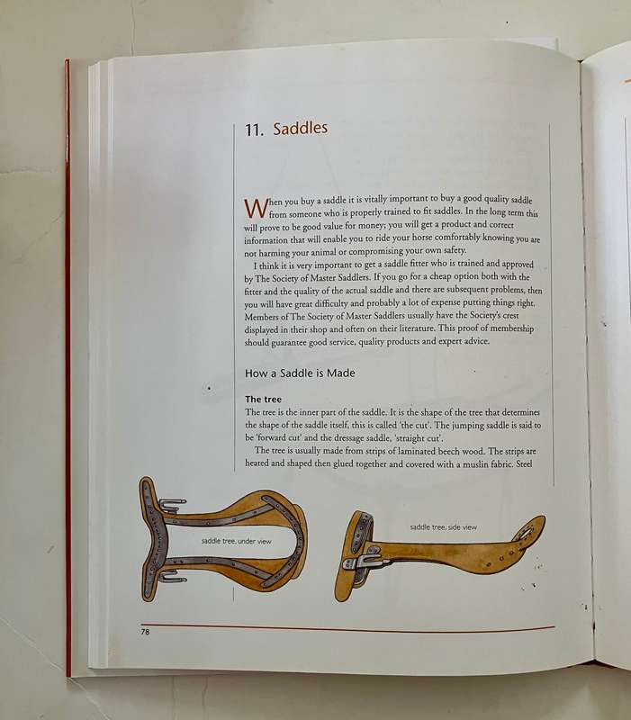 The Allen Illustrated Guide to Saddlery - Hilary Vernon. Hardcover w dj, 1st Ed. 2004