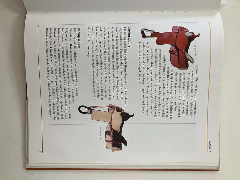The Allen Illustrated Guide to Saddlery - Hilary Vernon. Hardcover w dj, 1st Ed. 2004