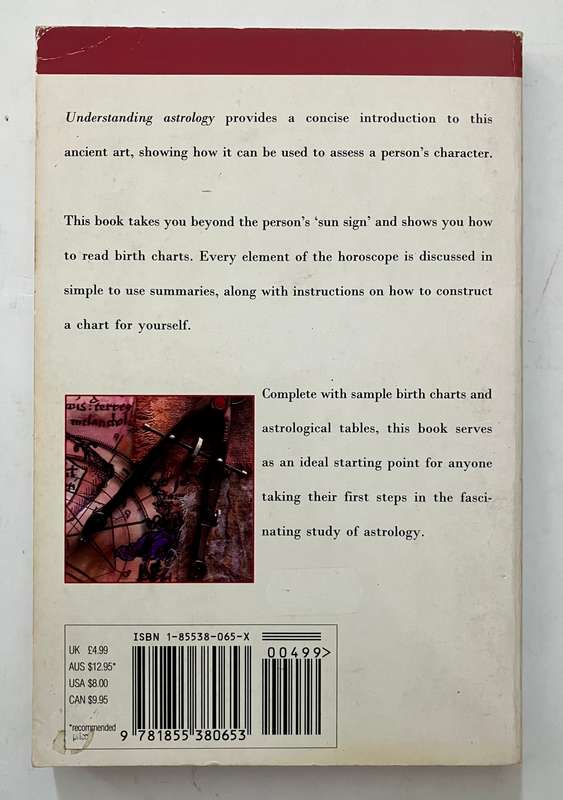Understanding Astrology - Sasha Fenton. Softcover, 1st Ed, 1991