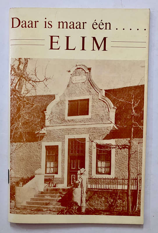 Daar is maar een Elim - JJ Ulster. SKAARS Sagteband. 1e Uitg. 1974
