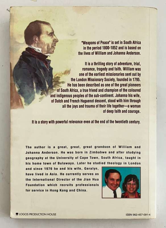 Weapons of Peace - Peter S Anderson. Softcover, 1st English Ed. 1995