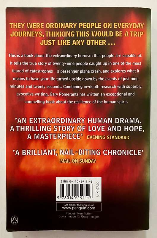 Nine Minutes Twenty Seconds - Gary M Pomerantz. Softcover, 1st Penguin Ed, 2003