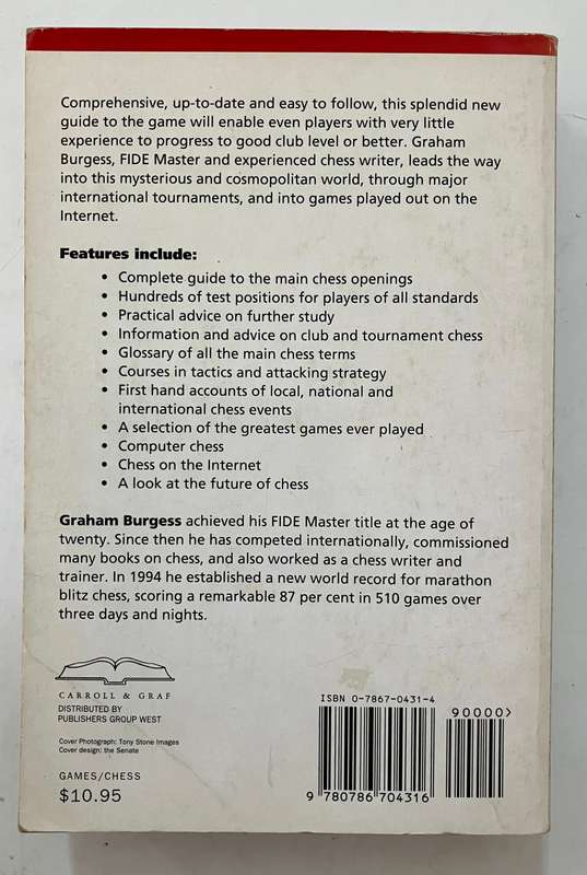 The Mammoth Book of Chess - Graham Burgess. Softcover, 1st Ed, 1997