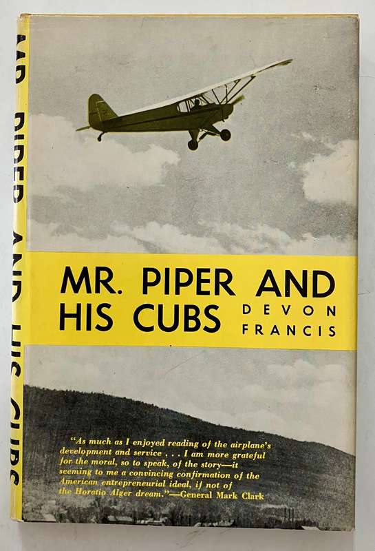 Mr Piper and his Cubs - Devon Francis. Hardcover w dj, 1st Ed. 1973