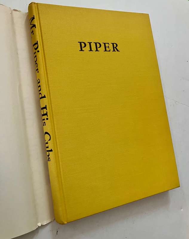Mr Piper and his Cubs - Devon Francis. Hardcover w dj, 1st Ed. 1973