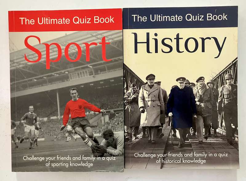 The Ultimate Quiz Book (2-book bundle): History & Sport - Graham Burgess. Softcover, 2011