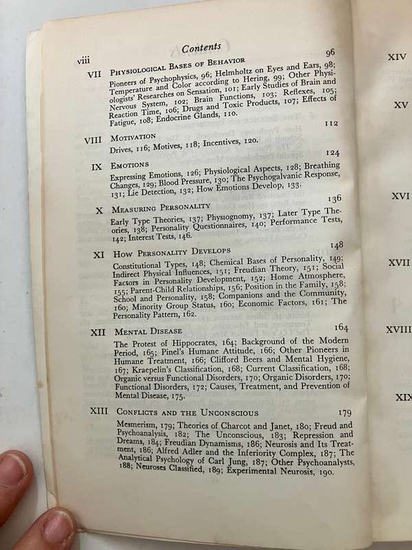 Great Psychologists - S Stansfeld Sargent. Softcover, 1st Ed. 8th Pr. 1959